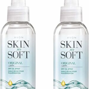 Avon Skin So Soft Original Dry Oil Body Spray with Jojoba 150 ml - Pack of 2