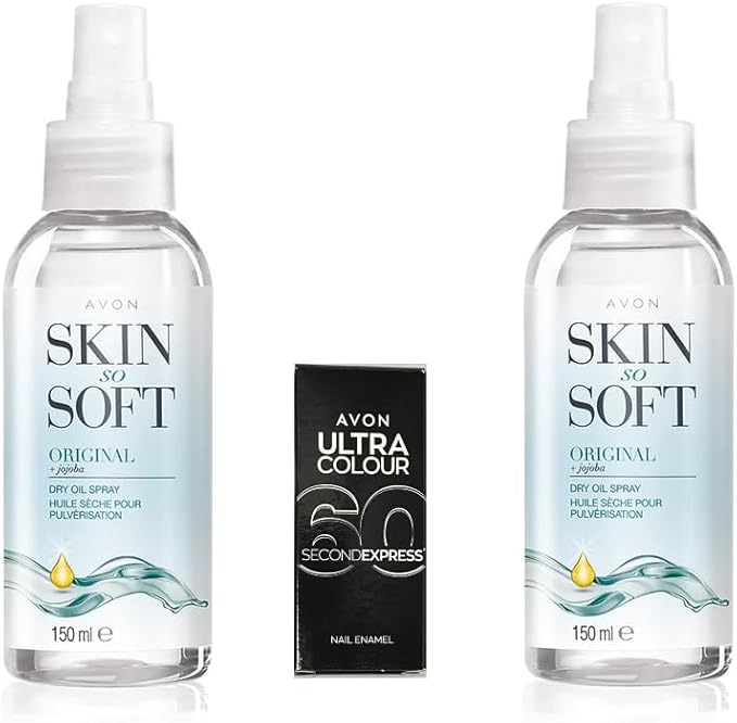 Pack of 2 Skin So Soft Dry Oil Spray with Citronella-